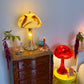 La Rochère pastel mushroom lamp