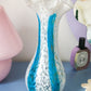 Grand vase de Clichy bleu et blanc